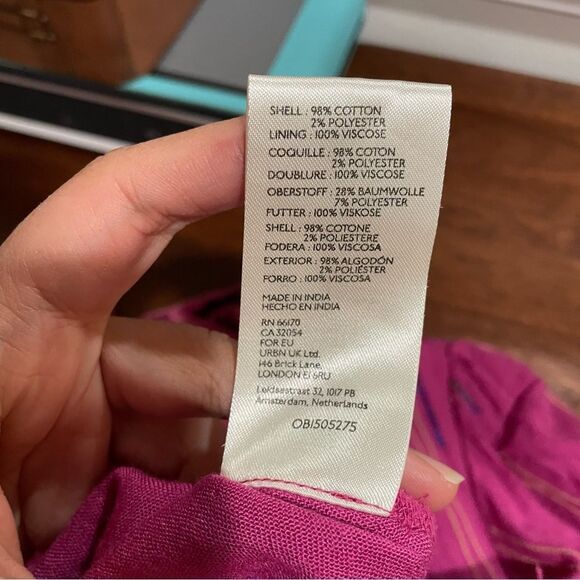 FREE PEOPLE Seratonin Corset Top in Raspberry Sherbert size small New! - Picture 10 of 12